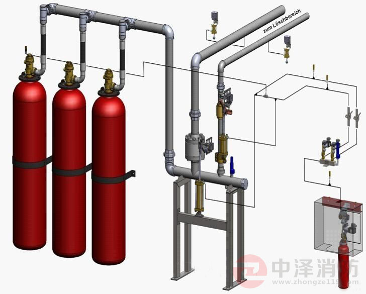 氣體滅火防護區(qū)泄壓口,氣體滅火高壓管件,氣體滅火高壓管道,陜西中澤消防